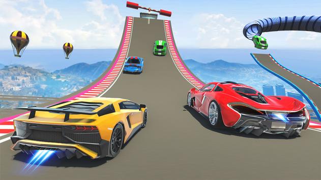 Skyline Car Stunt Games : Mega Ramp Car Games 截图 6