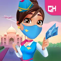 Скачать Amber's Airline — 7 Wonders APK