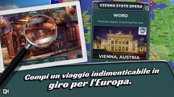 Poster Road Trip Europe
