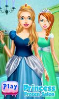 Princess Frozen Makeup salon پوسٹر