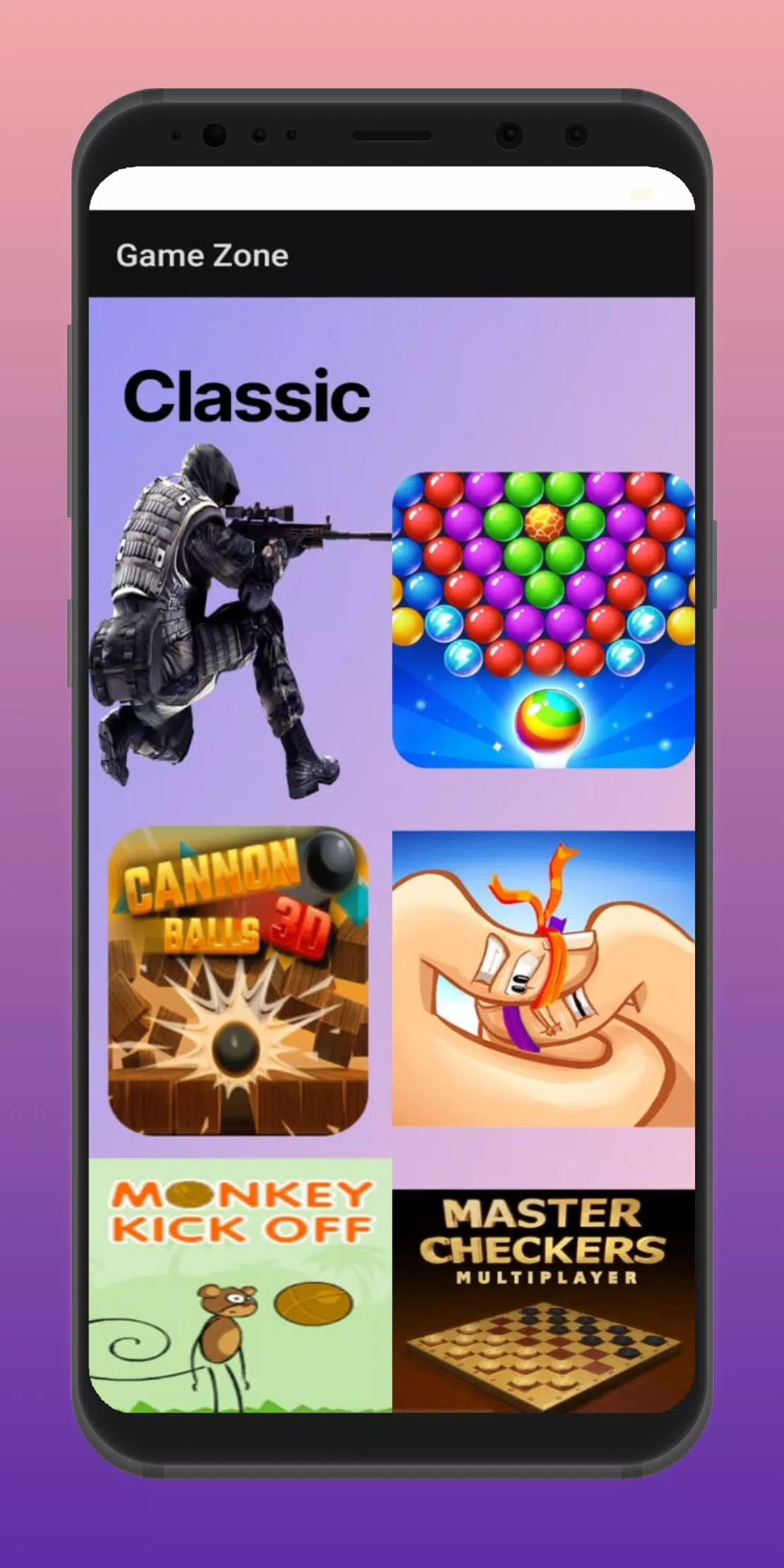 Game Zone - mini online games for Android - Free App Download