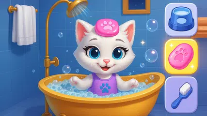 Kitty Cat Daycare Salon Games アプリダウンロード