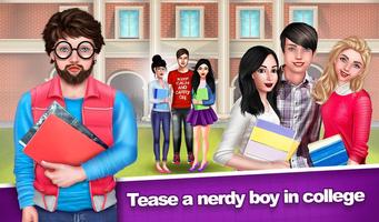 Poster Nerdy Boy College Love Story
