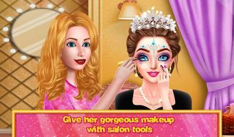 Beautiful Ballerina Girl Salon постер