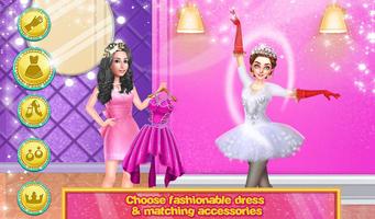 Beautiful Ballerina Girl Salon ảnh chụp màn hình 2