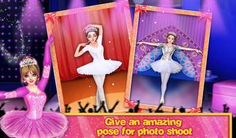 Beautiful Ballerina Girl Salon imagem de tela 3