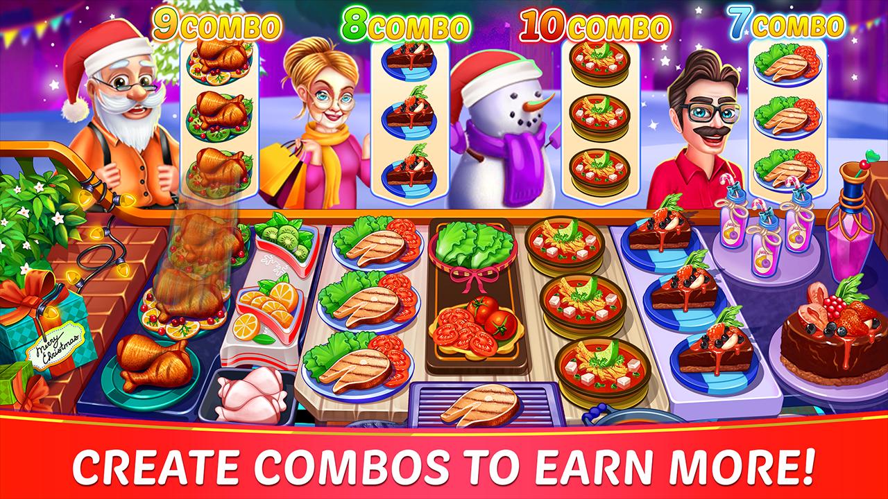 Christmas Cooking  Crazy Restaurant Cooking Games cho Android  Tải về APK