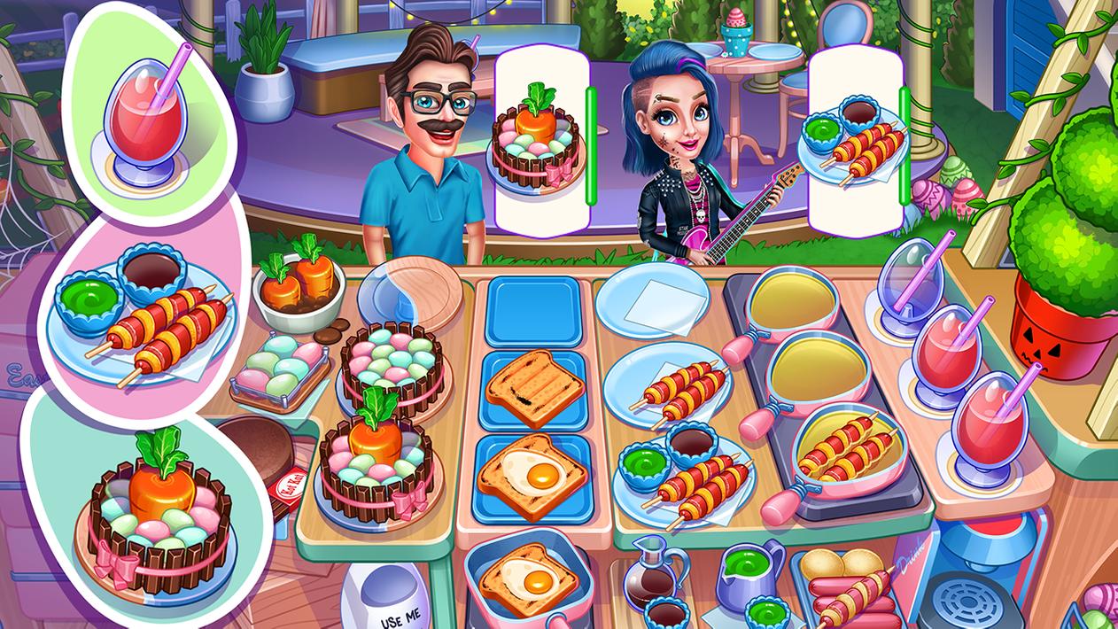 Android için Halloween Madness Restaurant Cooking Game APK'yı İndir