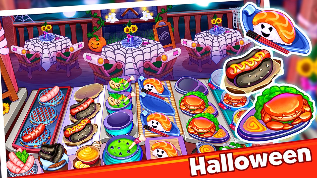 Android용 Halloween Madness Restaurant Cooking Game APK 다운로드