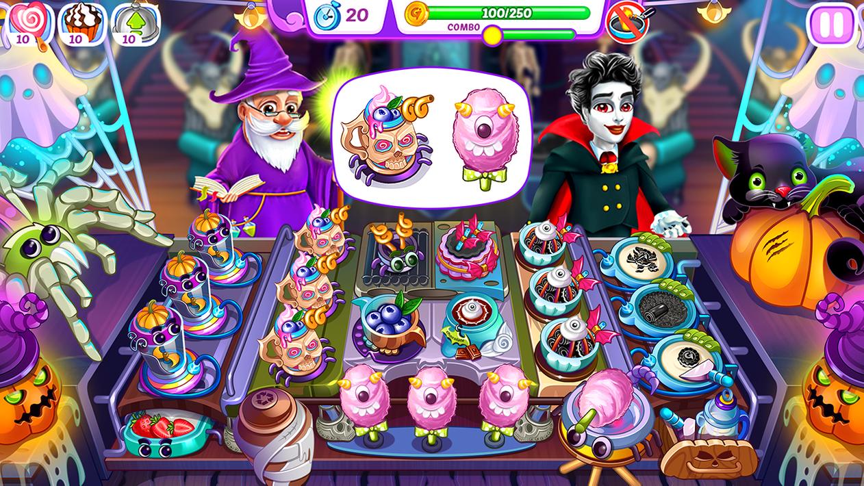 Android용 Halloween Madness Restaurant Cooking Game APK 다운로드