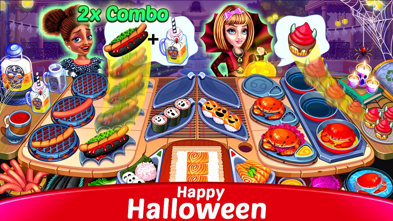 Halloween Cooking Chef Madness Fever Games Craze para Android APK Baixar