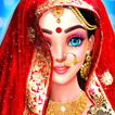 Indian Bridal Saree Salon Game icon