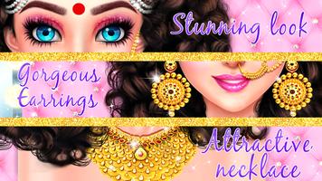 Wedding Beauty Makeup Salon Affiche