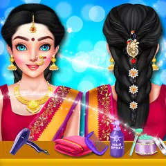 Скачать Indian Wedding Hair Do Designs XAPK