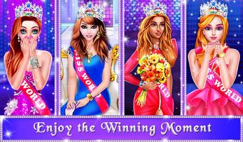 Miss World Dressup Games syot layar 1
