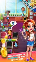 Tattoo Dash : Simulator Games 스크린샷 1