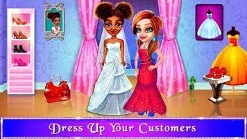 Wedding Bride Salon Games Affiche