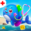 sea animal care games آئیکن