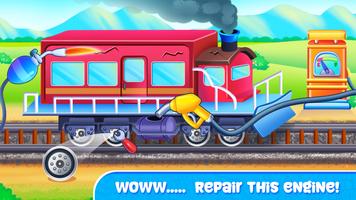 Train wash game screenshot 2