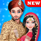 Indian Bridal Makeup Games biểu tượng