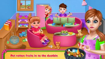Diana's House Cleaning Games imagem de tela 2