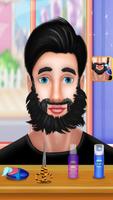 Poster Celebrity Beard Salon Makeover