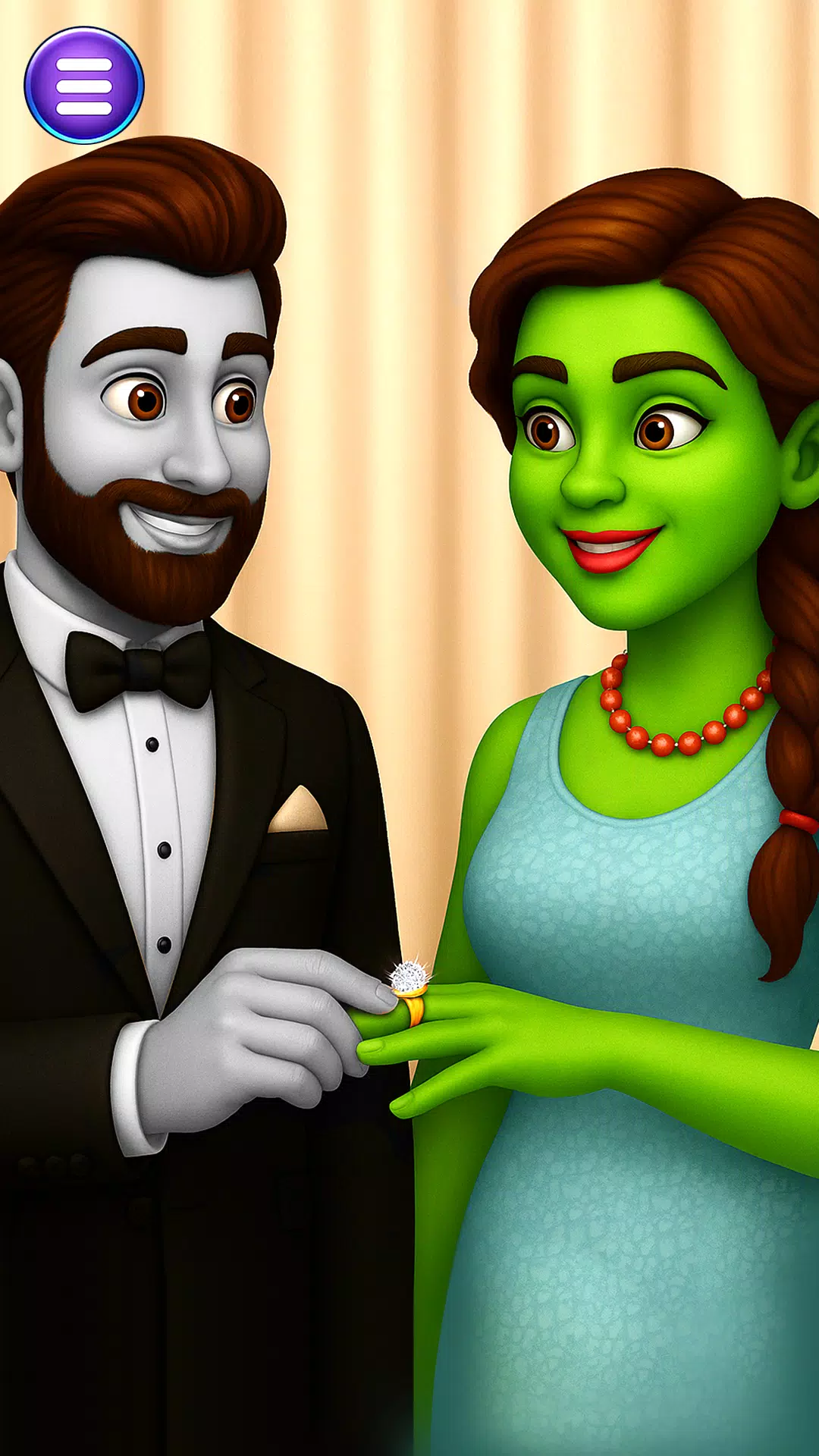 Halloween Love Triangle Game