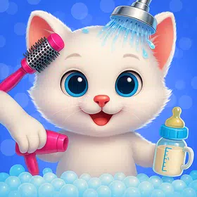 Kitty Daycare Salon Games