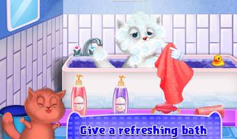 Kitty Daycare Salon Games تصوير الشاشة 2