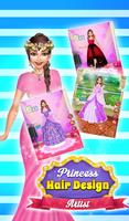 Princess Hair Saloon Design 포스터