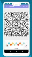 Mandala Coloring Page - Free Coloring Book capture d'écran 1