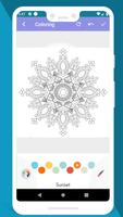 Mandala Coloring Page - Free Coloring Book capture d'écran 3