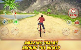 BMX Adventure; Bicycle Top Stunt Racing Games 2020 โปสเตอร์