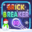 Brick Breaker 3D : faites glisser les balles.