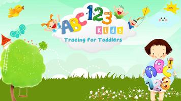 Abc 123 Tracing for enfants Affiche