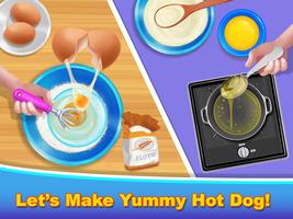 HotDog Making Game تصوير الشاشة 1