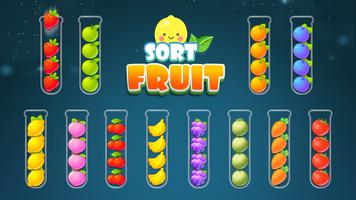 Sort Fruits Plakat