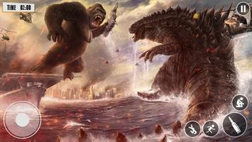 Kaiju Godzilla vs King Kong 3D 스크린샷 1