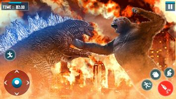 Godzilla Kaiju : Gangster City تصوير الشاشة 3
