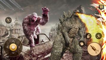 Godzilla Kaiju City Attack 3D পোস্টার