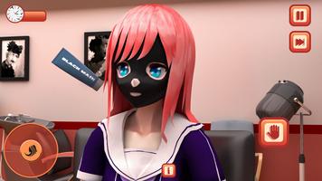 Anime-aankleed- e mak-upspelle screenshot 1