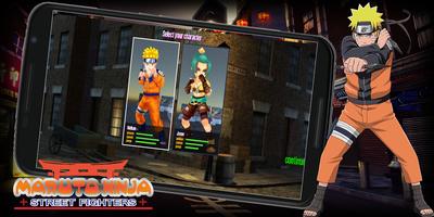 Maruto Ninja Street Fighters imagem de tela 2