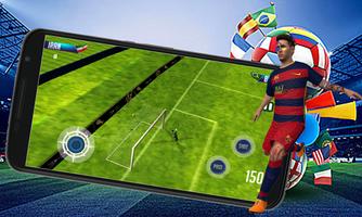 Strikers Soccer : 3D Football Game capture d'écran 3