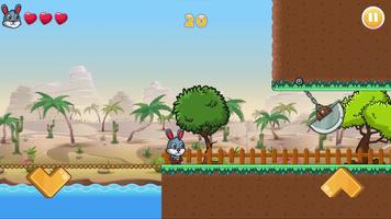 Bunny Jump Adventure Run Game capture d'écran 1