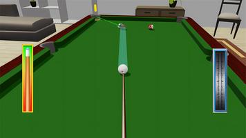 Billiard 3D Poster