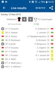 برنامه‌نما Live Scores for Superliga عکس از صفحه