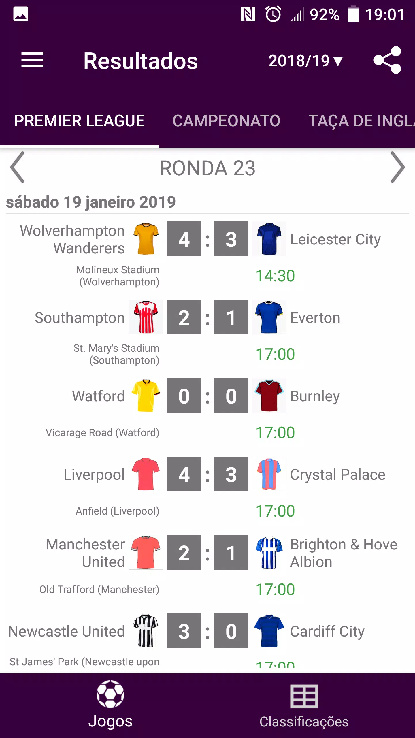 Download do APK de Criador de mesa da Premier League-Classificação