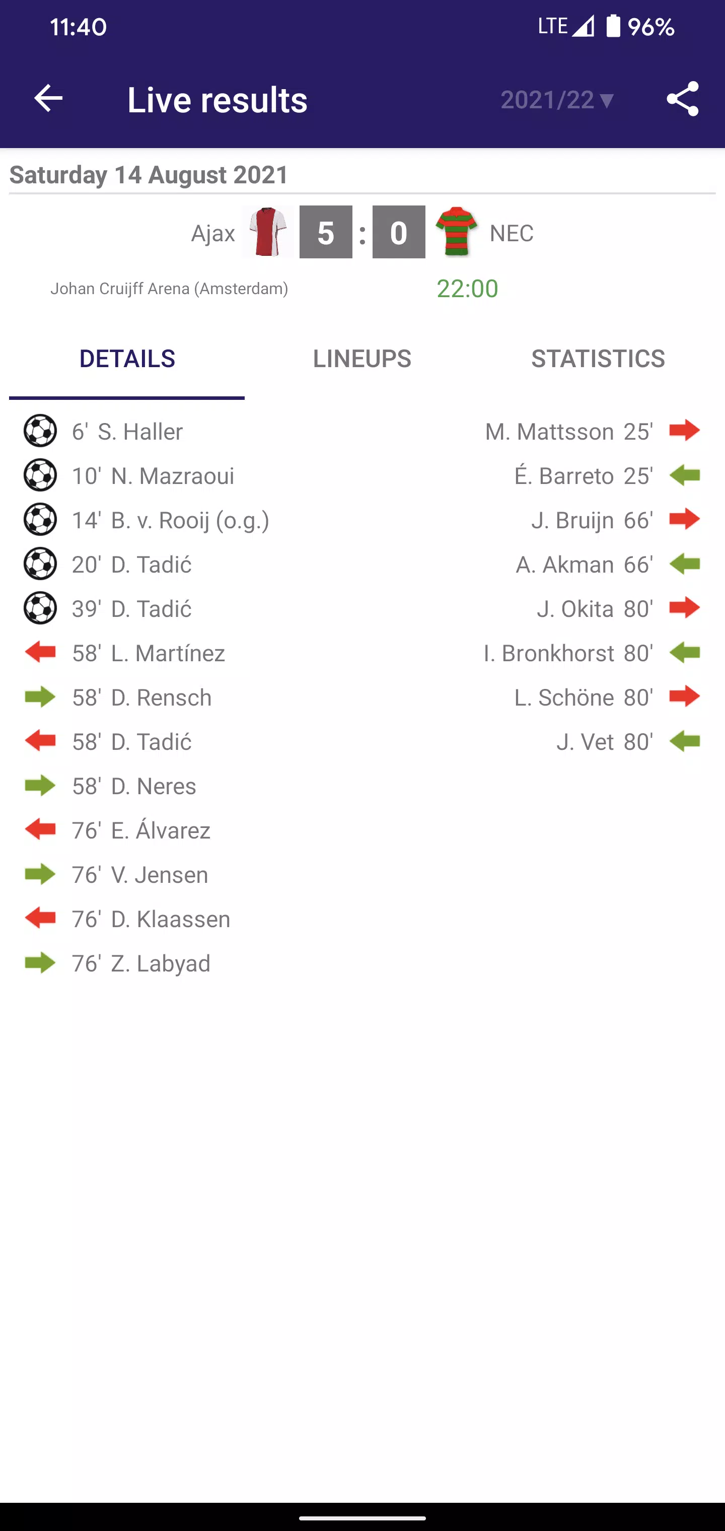 KNVB Beker 2023/2024 — Table, Fixtures, News, Results, Scores