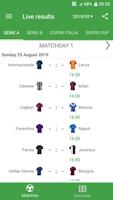 Live Scores for Serie A 2019/2020 海報