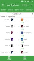 Live-Ergebnisse für Serie A 2019/2020 Italien Plakat